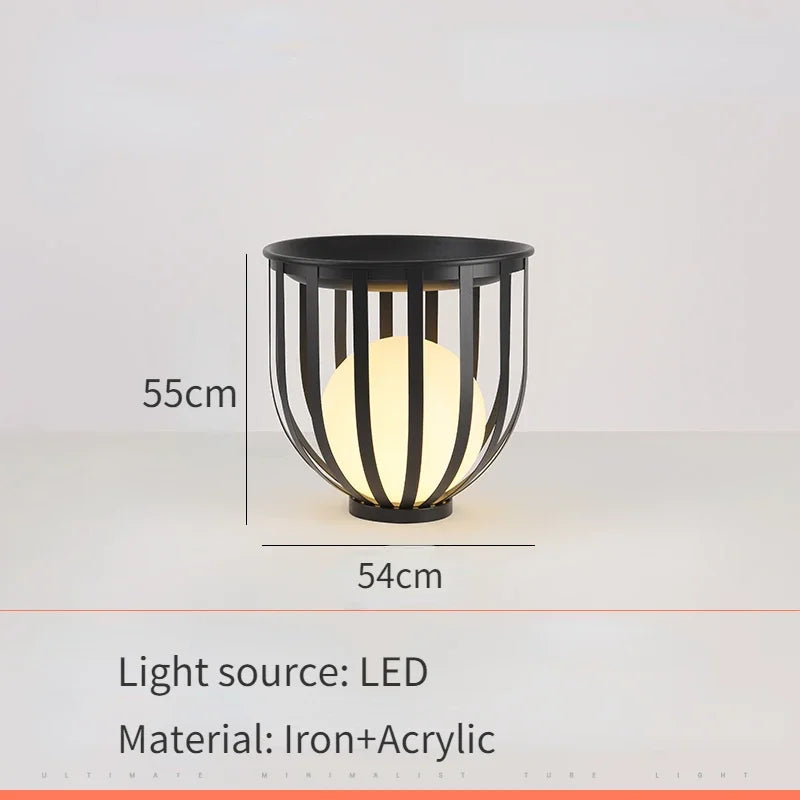 Garden Villa Outdoor Solar Floor Light Courtyard Waterproof Lawn LampTerrace Tea Table Light Outdoor Landscape Decoration