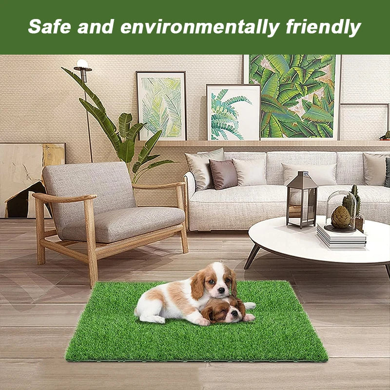 30x30CM Artificial Plant Lawn Green Garden Decor Garden Lawn Patio Balcony Flooring Decor Tiles Turf Mat Grass Rug Suspended Law