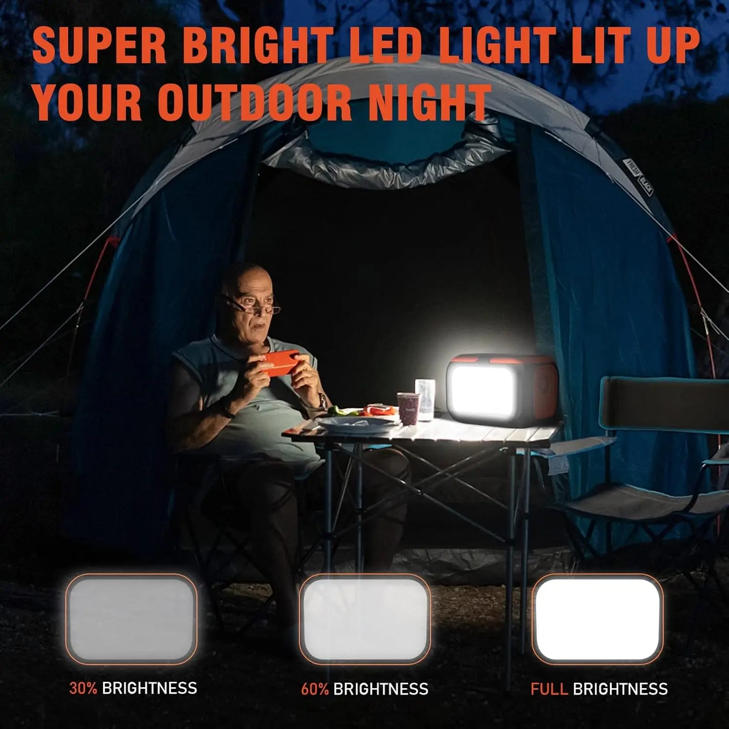 600W/300W/200W Portable Power Station,110V AC Outlets Solar Generator Storage Energy Power Bank For Camping Travel RV Trip Home