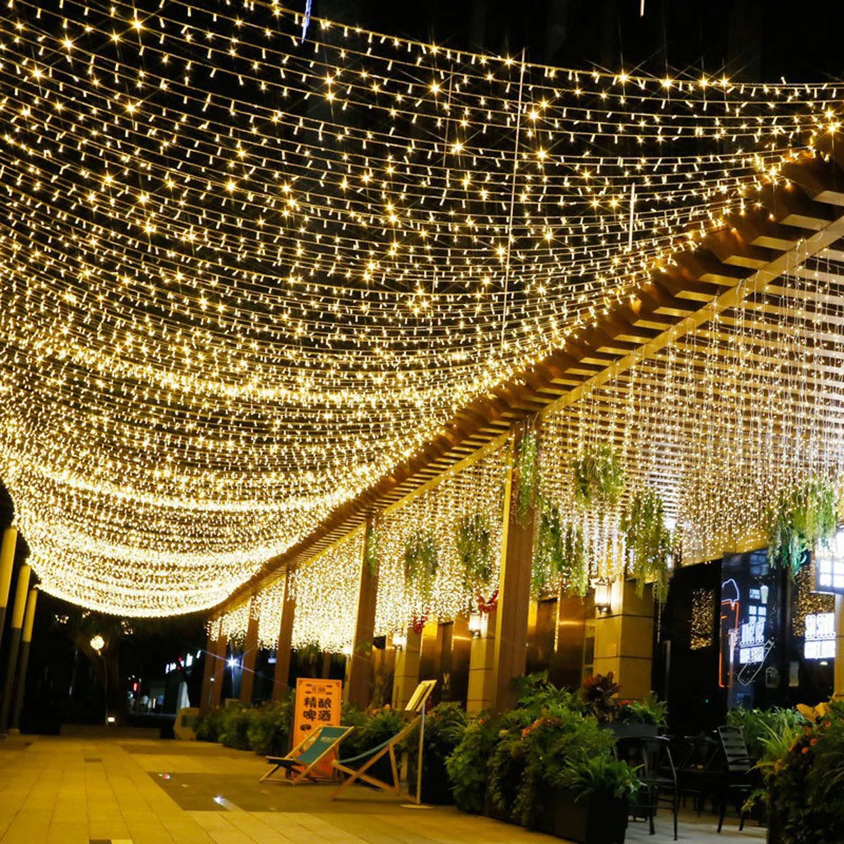 100M String Lights Led Fairy Lights Christmas Garland Outdoor For Home New Year Party Outdoor Garden Street Christmas Decoration