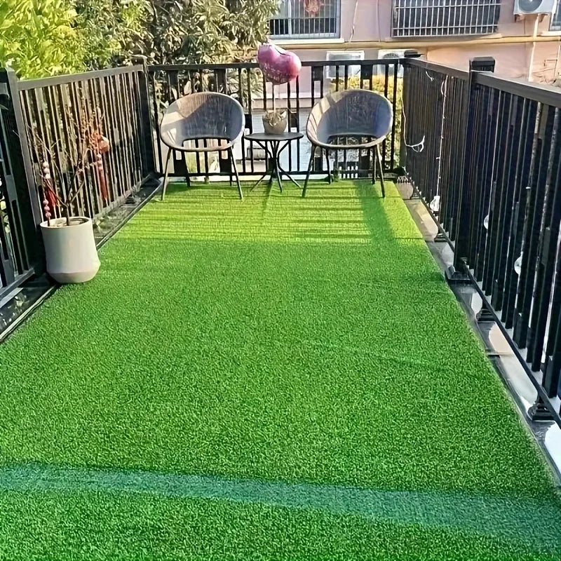 1pc Large Luxury Artificial Grass Mats Durable Plastic Synthetic Lawns for Gardens Balconies Patios Restaurants Hotel Fake Turf