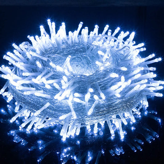100M String Lights Led Fairy Lights Christmas Garland Outdoor For Home New Year Party Outdoor Garden Street Christmas Decoration