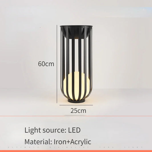Garden Villa Outdoor Solar Floor Light Courtyard Waterproof Lawn LampTerrace Tea Table Light Outdoor Landscape Decoration