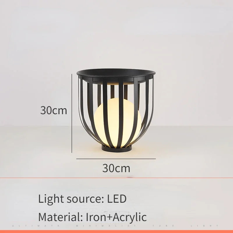 Garden Villa Outdoor Solar Floor Light Courtyard Waterproof Lawn LampTerrace Tea Table Light Outdoor Landscape Decoration